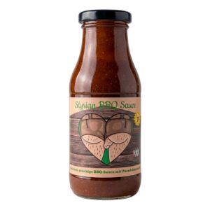 Styrian BBQ Sauce – steirisch rauchige BBQ Sauce mit Paradeisermark 270g