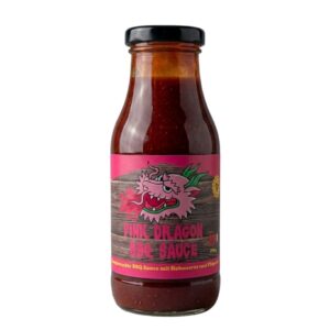 Pink Dragon – scharfe BBQ Sauce mit Habanero & Chipotle 270g