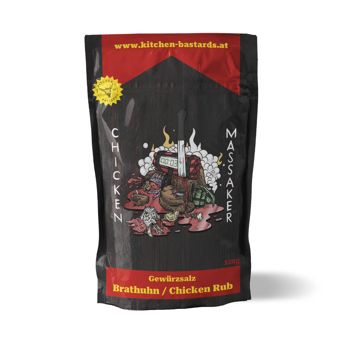 Chicken Massaker - Brathuhn & Chicken Rub Gewürz 120g
