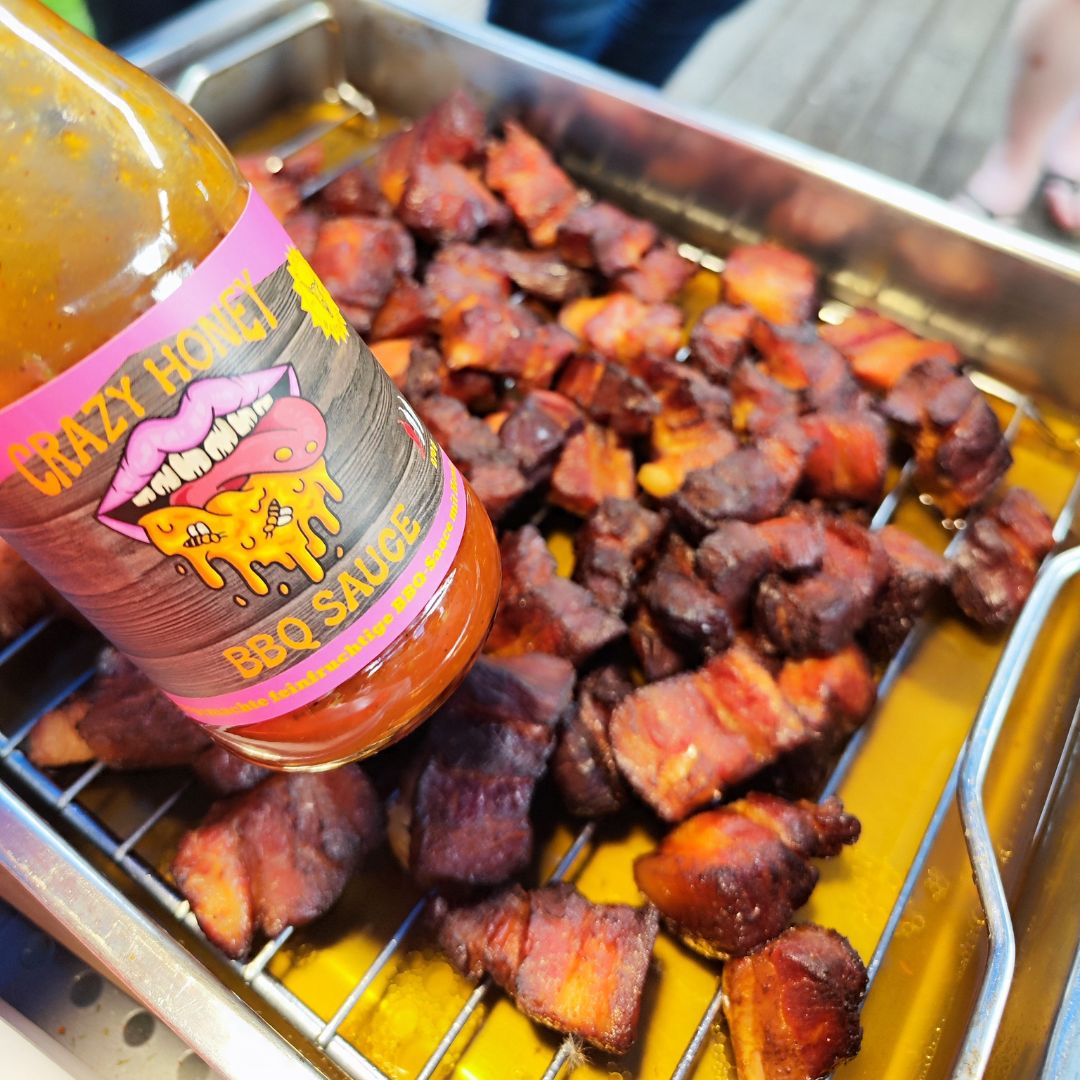 Crazy Honey – feinfruchtige BBQ Sauce mit Honig 270g – Bild 2
